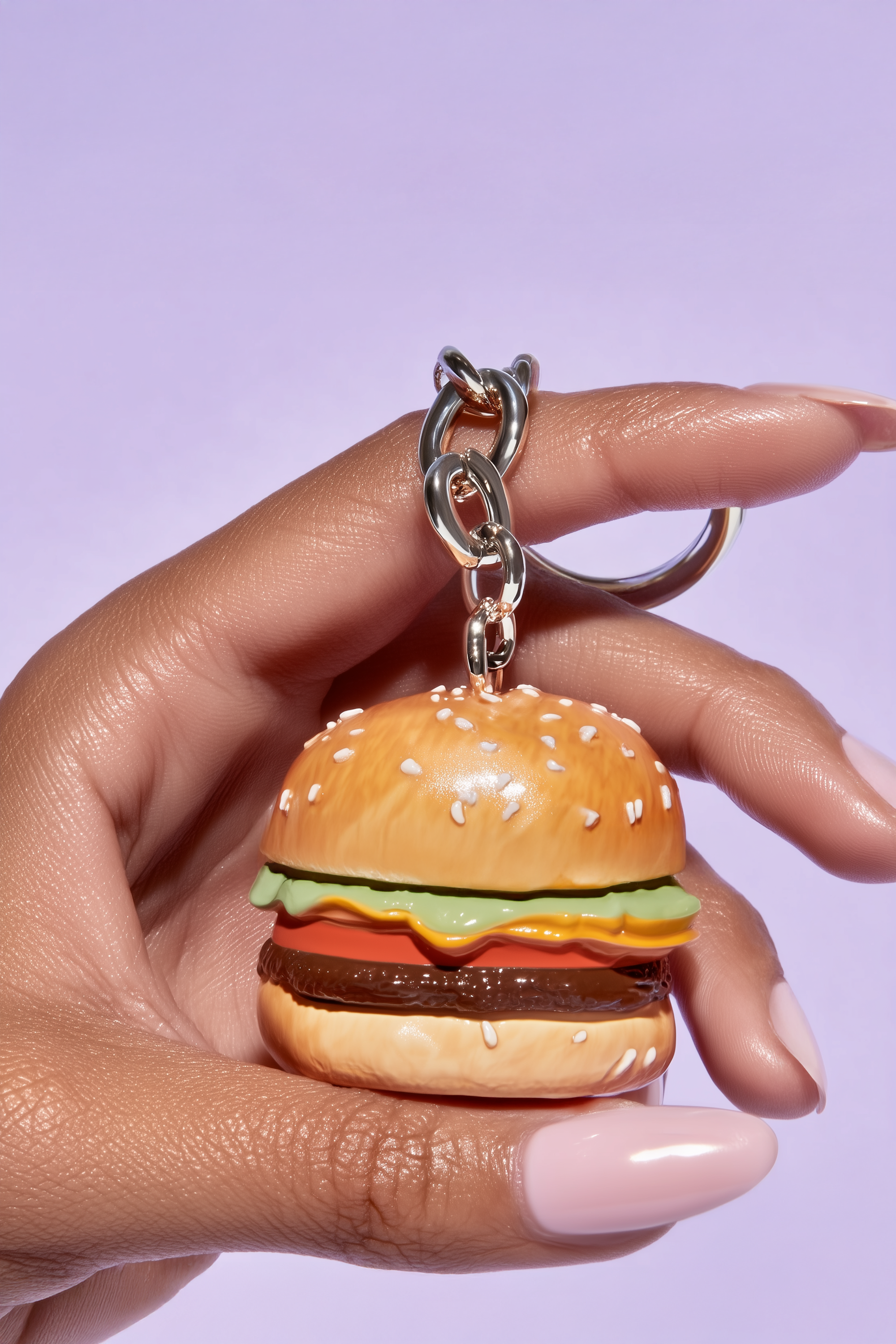 Lip balm keychain